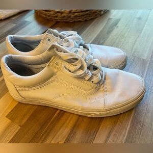 Vans White Men's Old School Sneakers Size US 12 / EU 46